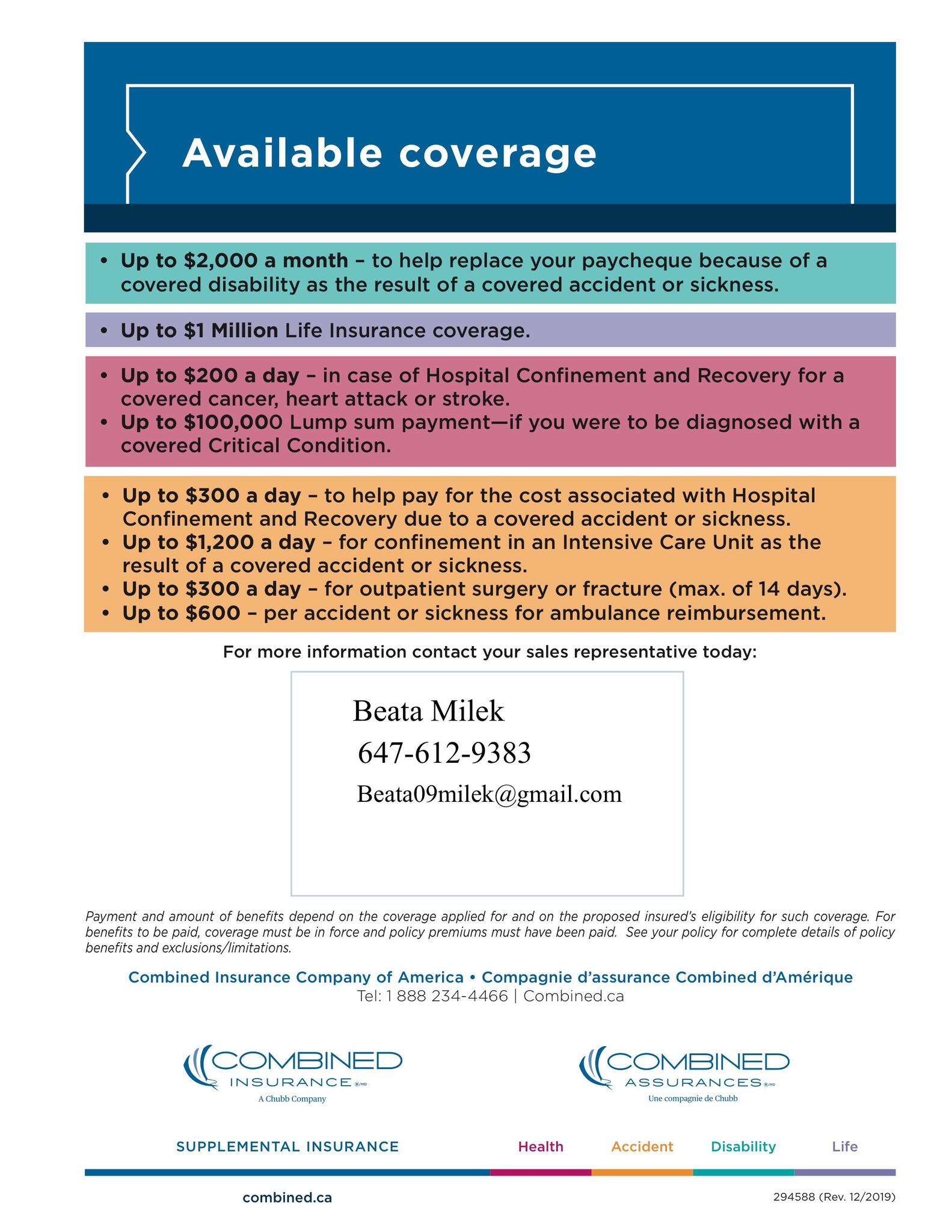 Combined Insurance Best Version Media Markham Ontario
